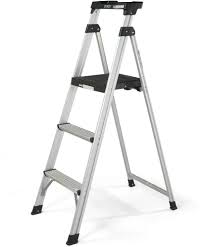 Folding Step Ladder - Aluminum